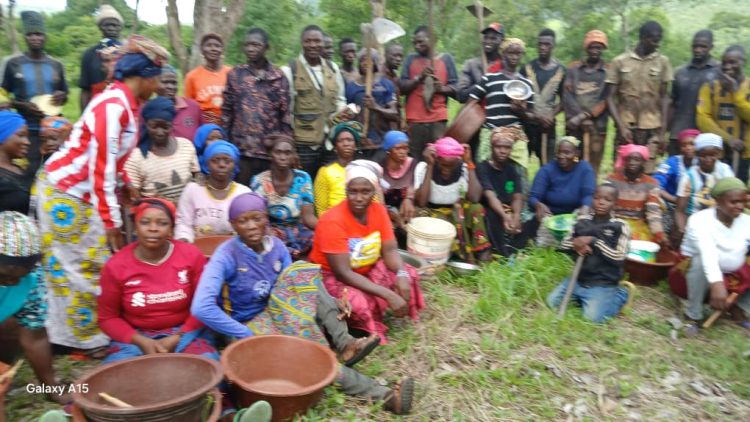 Suite du projet de restauration forestière : mobilisation communautaire exceptionnelle à Samana pour les travaux préparatoires et l’ensemencement