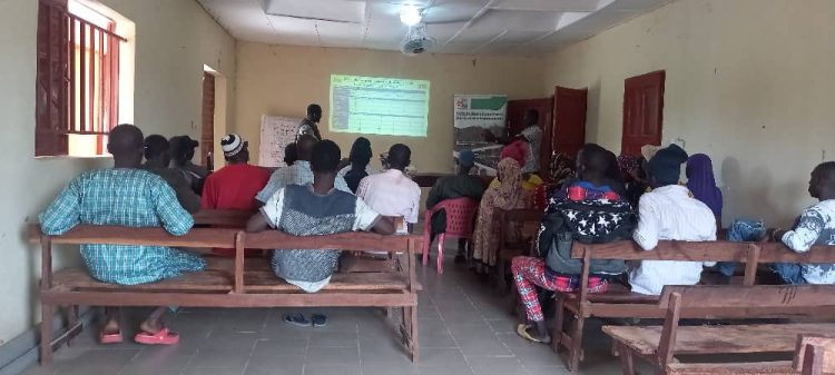 À Naintanina, autorités et citoyens unis autour du projet AgriFARM pour un développement durable et participatif