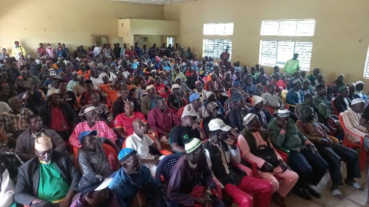 Tenu de la 3ᵉ Assemblée Générale du bureau du comité Coopératif dans la commune rurale de Linko