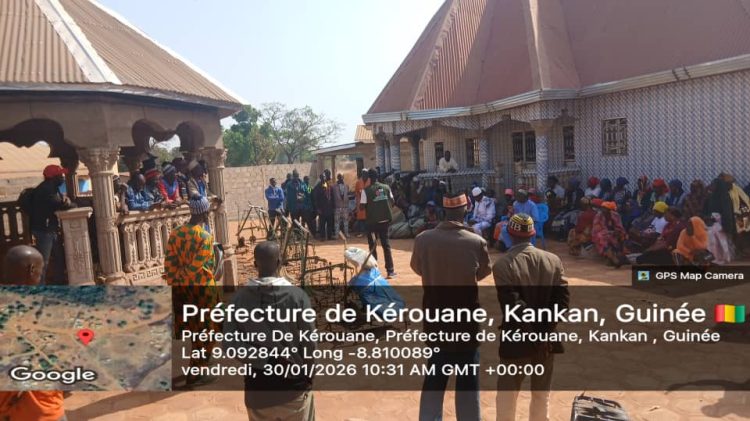 Projet ARBORISE–GUIDRE : Remise d’équipements aux bénéficiaires du projet . Cas de (Linko–Damaro)