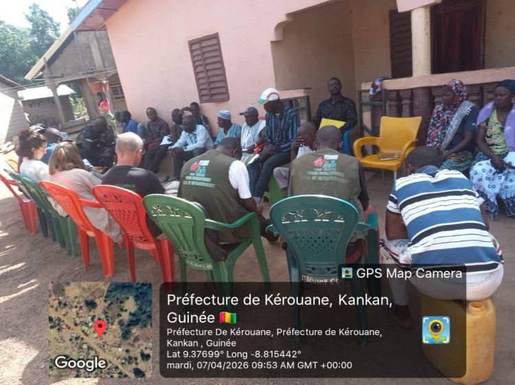 Visite de placette dans le district de Forono : une étape importante dans la mise en œuvre du projet ARBORISE-GUIDRE